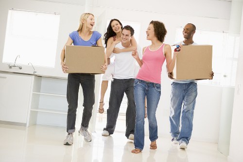 Removal van service for homes and flats in Acton