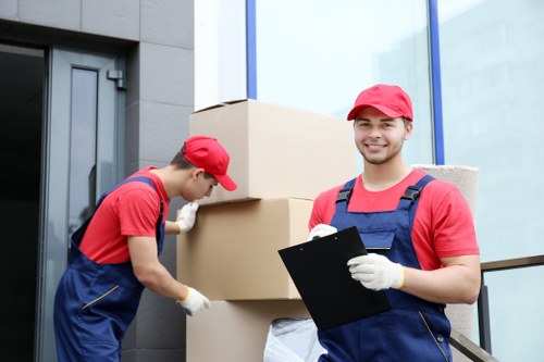 Commercial removals van for business relocation in Acton