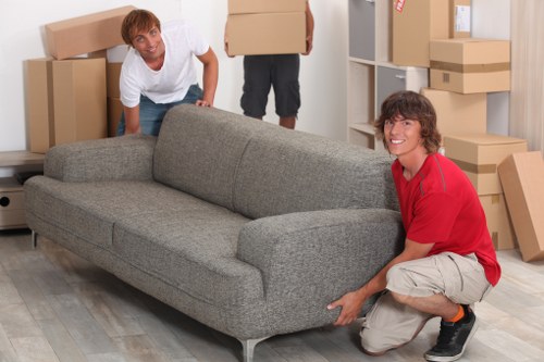Acton flat and office removals with a local van service