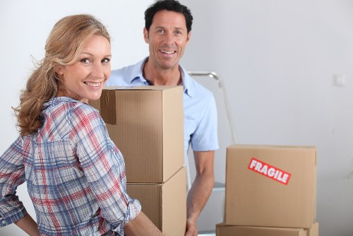 Local moving team handling a flat move in Acton